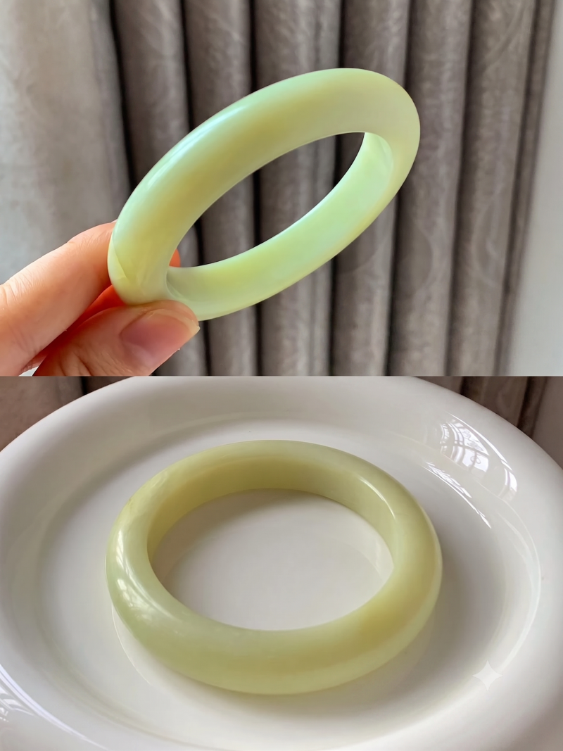 Vòng Ngọc Liền Mint Nhạt (M48)
